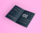 Folded Flyers and Leaflets
